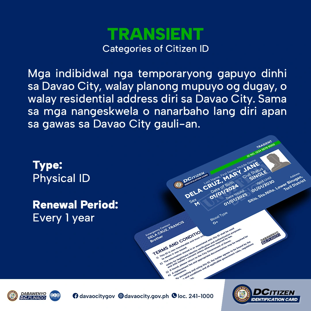 DCitizen ID for senior citizens