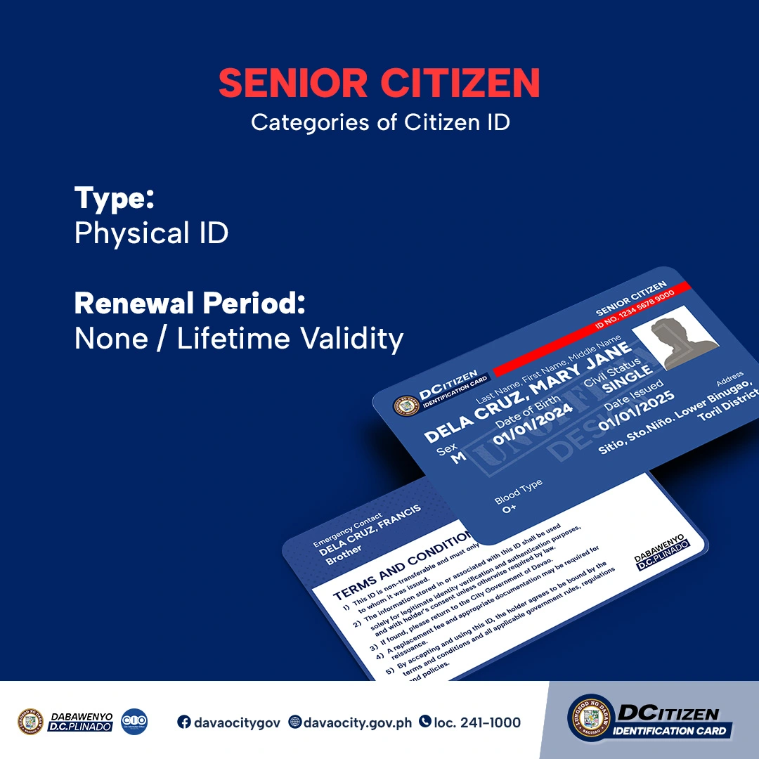 DCitizen ID enrollment schedule